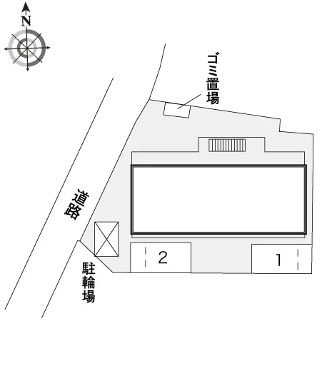 ★手数料０円★枚方市星丘　月極駐車場（LP）